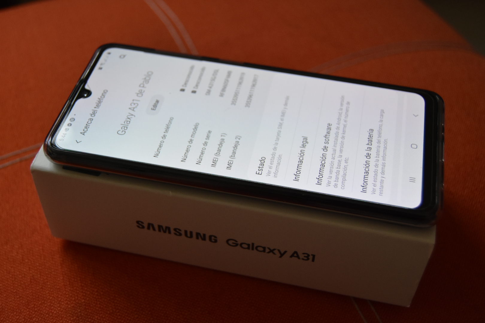 Samsung A31